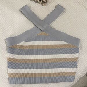 House of Harlow 1960 cross cross top